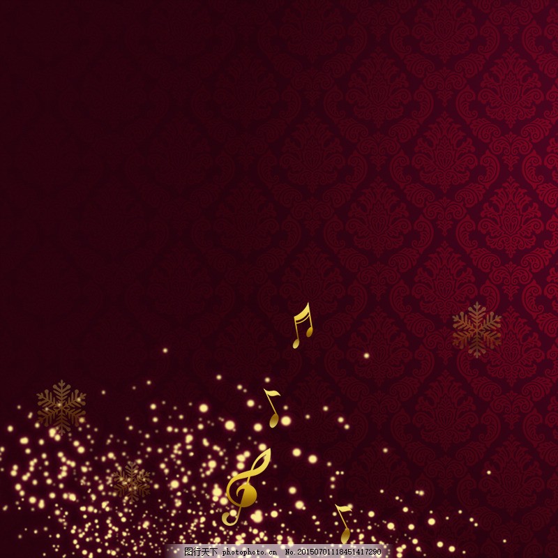 创意背景 花纹 复古花纹 音符 音乐背景 炫彩 黑色