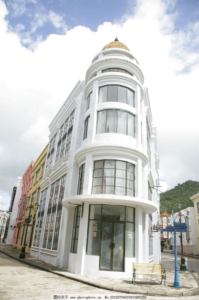 欧式建筑 外景 拍摄 景观 摄影 外拍 中山影视城 国内旅游