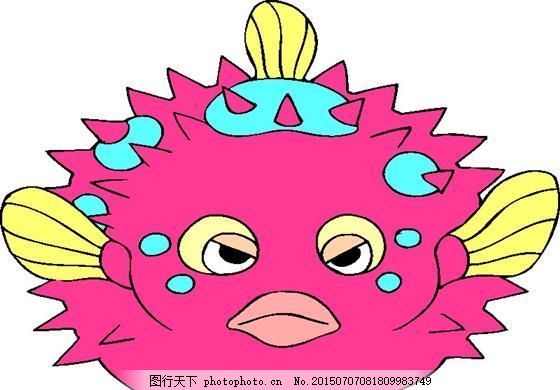 鱼 海洋动物 卡通动物 日本矢量素材 ai格式_78