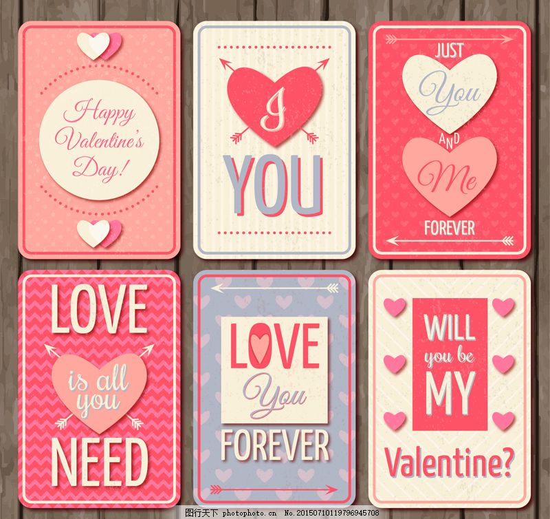 爱情浪漫书签,粉色 爱心 白色-图行天下图库