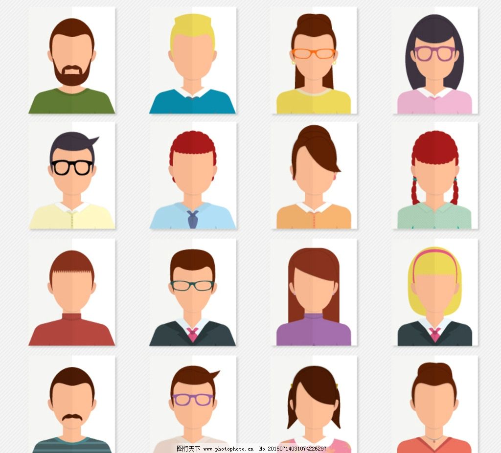 吃惊表情的卡通人物矢量图编号:1496972|吃惊表情的卡通人物矢量图ai免费下载