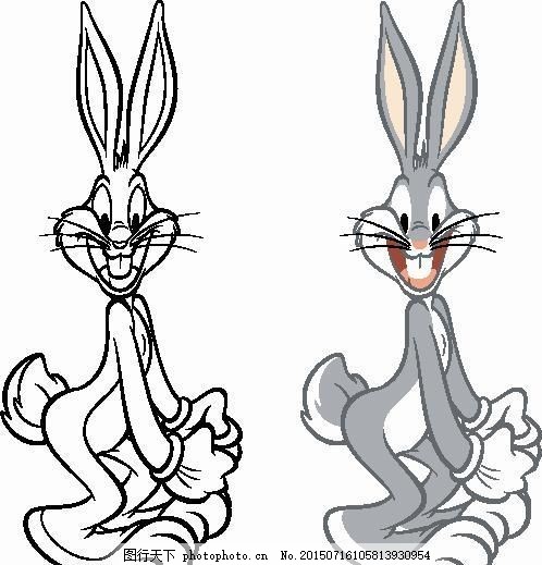 兔八哥 电影卡通形象 矢量AI_04图片