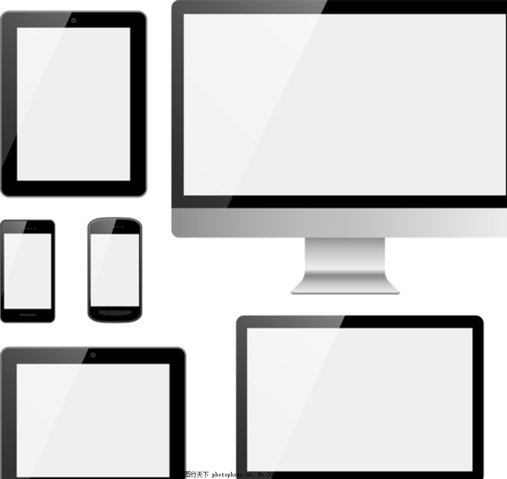 扁平化电脑手机ipad