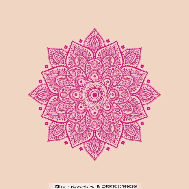 花纹花边 花纹 底纹 欧式花纹 cdr 粉色 cdr