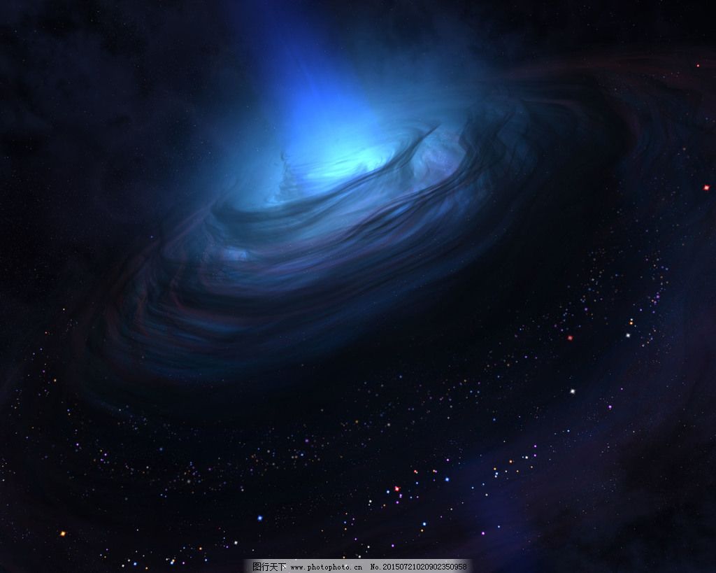 深色炫酷星空创意背景图片