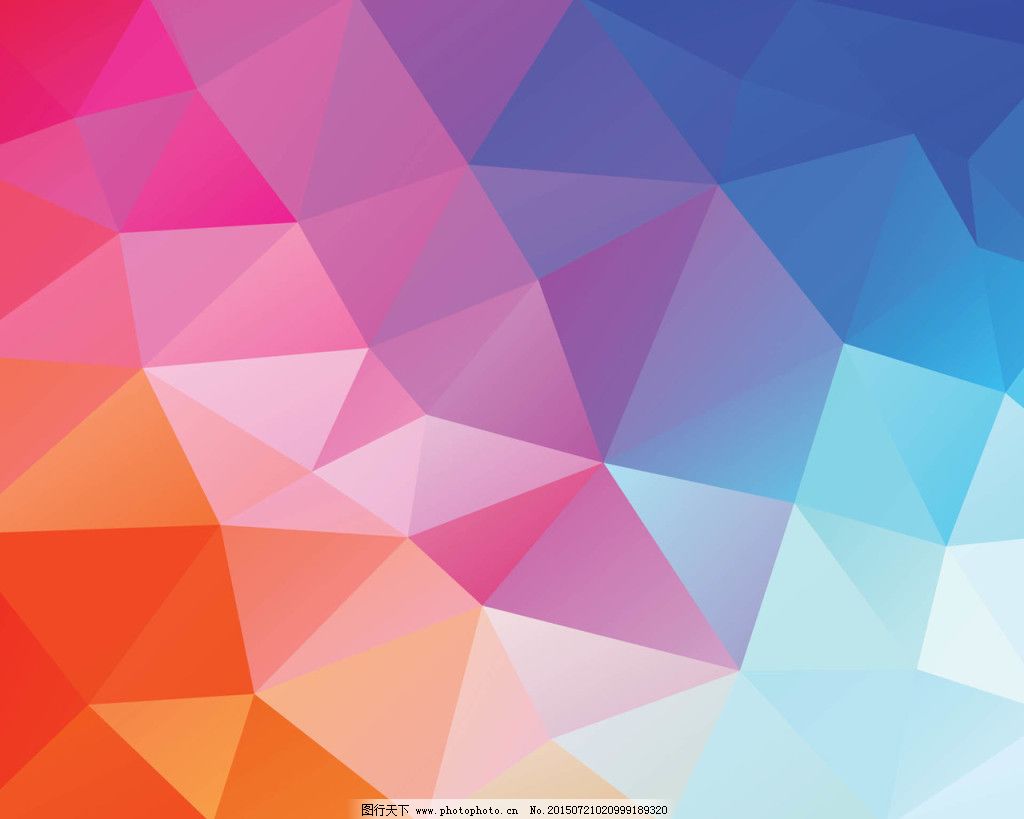 色谱渐变马赛克风格创意炫酷壁纸