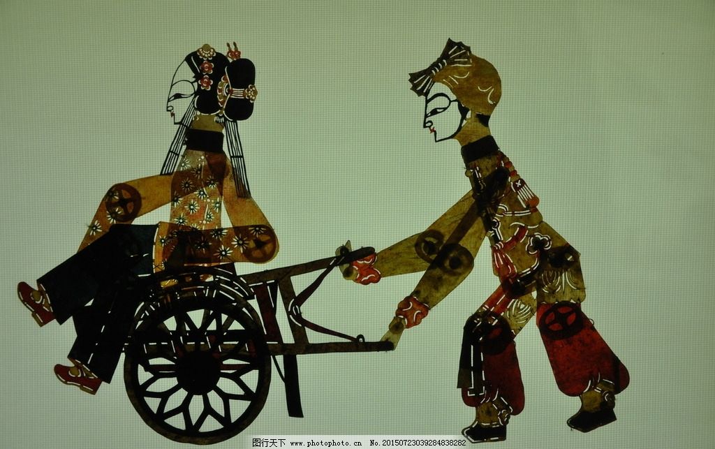 皮影戏图片