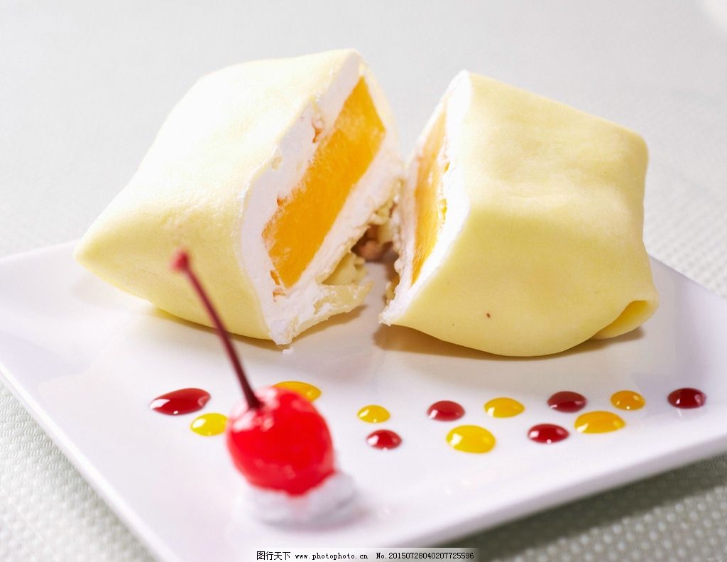 招牌芒果班戟图片