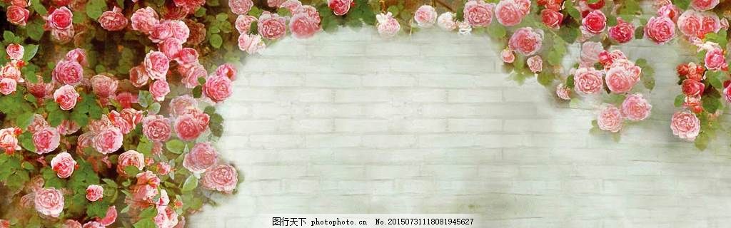 清新唯美玫瑰花背景 清新唯美玫瑰花背景