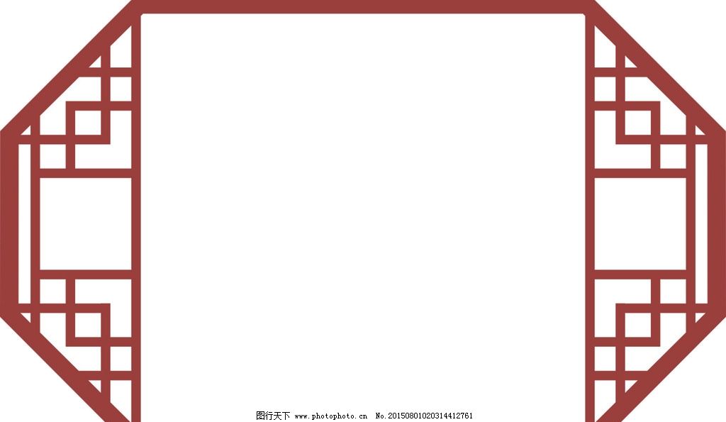窗纹 窗 中式 边框 花纹 框 其他 底纹边框 矢量 cdr 花边花纹 欧式