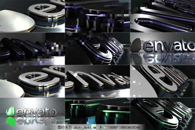 用E3D插件创建水面上明亮的三维AE模板