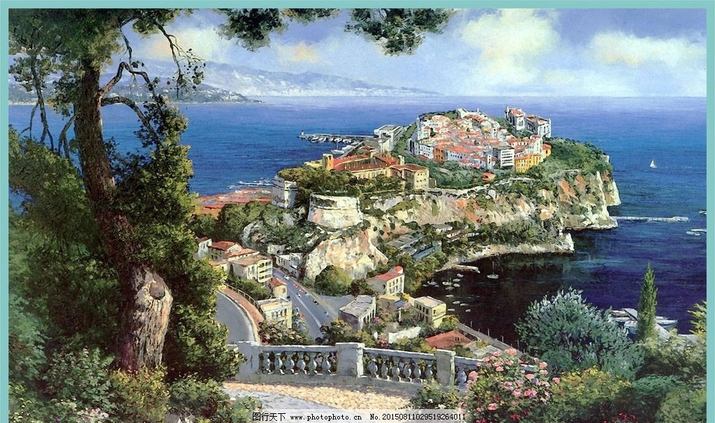 皇冠油画 皇冠 油画 风景油画 大师油画 高端油画 场景油画 中景油画 绘画书法 景色油画 天空油画 蓝天油画 树木油画 大海油画 岛油画 公路油画 房子油画 建筑油画 船油画 花油画 设计 广告设计 广告设计 CDR
