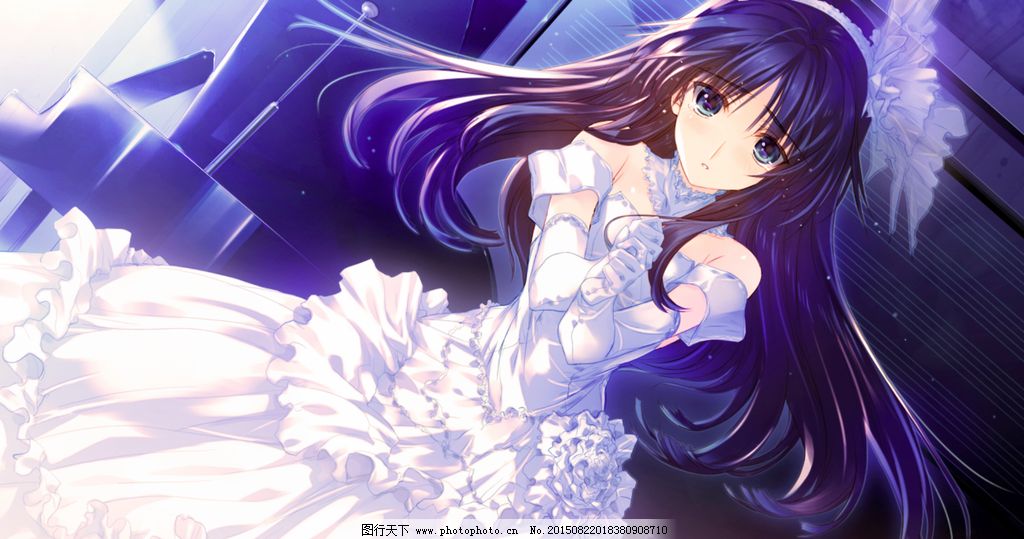 冬马和纱婚纱照图片