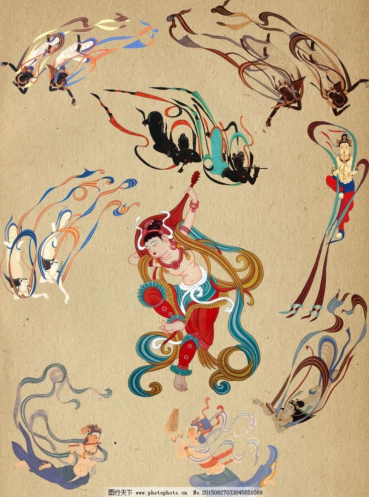 敦煌资料片新区飞天梦全面红爆_小学生手抄报