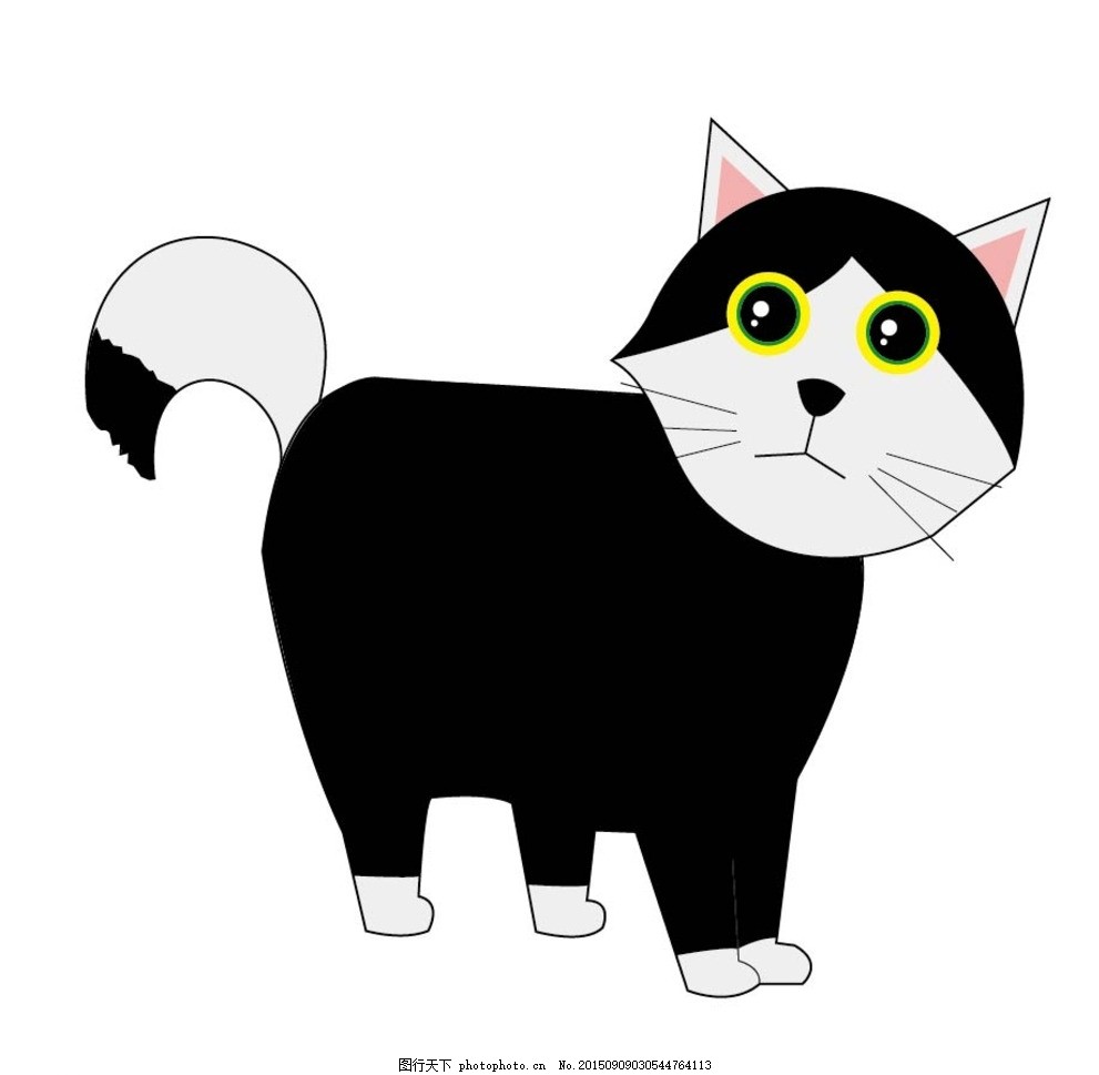 猫咪可爱 可爱 小猫 猫咪 喵星人 黑猫 动物 黑色 卡通 设计 广告设计