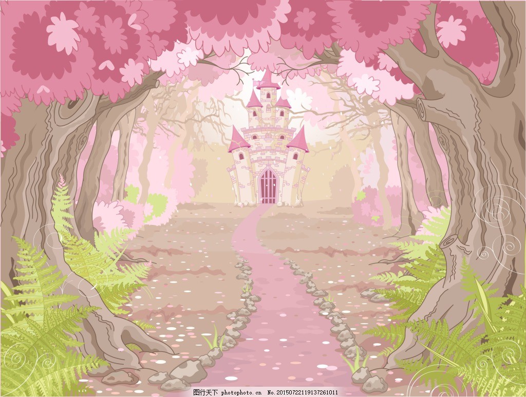 童话 粉色 小屋 - 全部作品 - 素材集市