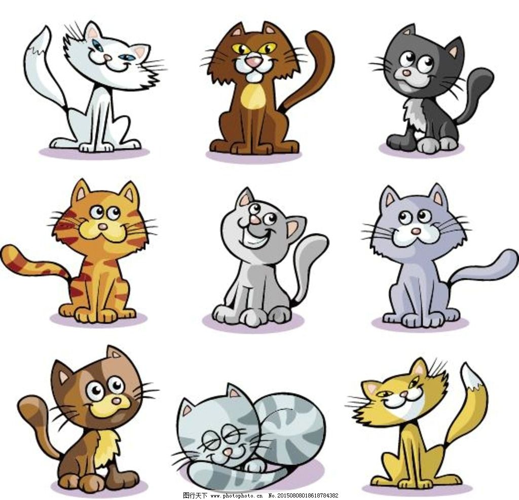 猫绘-各种猫咪插画|插画|插画习作|呱小茄子 - 原创作品 - 站酷 (ZCOOL)
