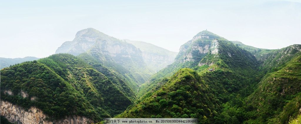 绿山 青山绿水 山谷 大尺寸青山 自然景观 摄影 自然景观 山水风景 72